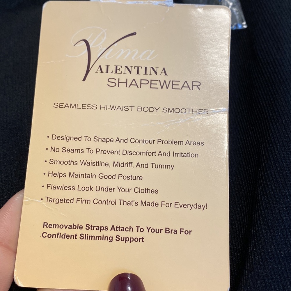 Prima Valentina Black XL Shapewear - Picture 3 of 5